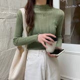 ハイネック リブニットトップス 長袖 | Miniministore | 詳細画像5 