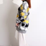 配色 ニットカーディガン レディース | Miniministore | 詳細画像12 