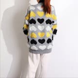 配色 ニットカーディガン レディース | Miniministore | 詳細画像13 