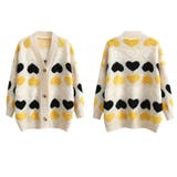 配色 ニットカーディガン レディース | Miniministore | 詳細画像3 