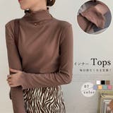 ハイネック カットソー 春秋 インナー | Miniministore | 詳細画像1 