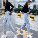 デニムパンツ レディース ハイウエスト | Miniministore | 詳細画像7