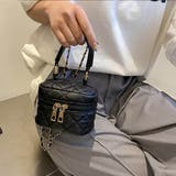 キルティングショルダーバッグ ミニバッグ オフィスカジュアル | Miniministore | 詳細画像8 