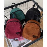 コーデュロイ リュックバッグ 軽量 | Miniministore | 詳細画像1