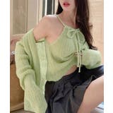 ニットカーディガンキャミソール2点セット | Miniministore | 詳細画像8 