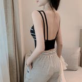 カップ付きタンクトップ レディース | Miniministore | 詳細画像8