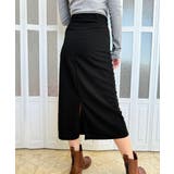 ハイウエストスリットロングスーツスカート | Miniministore | 詳細画像10 