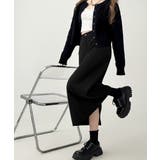 ハイウエストスリットロングスーツスカート | Miniministore | 詳細画像3 