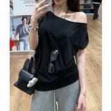 オフショルダーTシャツ 半袖 トップス | Miniministore | 詳細画像5 