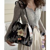 スカーフ付き 大容量トートバッグ 韓国風 | Miniministore | 詳細画像1 