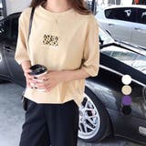 ベージュ | Tシャツ レディーストップス 半袖 | Miniministore