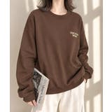 ブラウン | トレーナー レディース トップス | Miniministore
