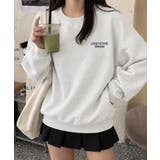 ライトグレー(ホワイト寄り) | トレーナー レディース トップス | Miniministore