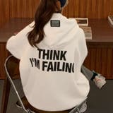 ホワイト | ロゴパーカー レディース 裏起毛 韓国 | Miniministore