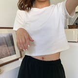 ホワイト | ショート丈tシャツ へそ出し 8色 夏 | Miniministore