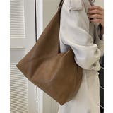 ダークベージュ | トートバッグ ポーチ付き 無地バッグ | Miniministore