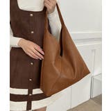 キャメル | トートバッグ ポーチ付き 無地バッグ | Miniministore