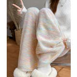 カラフル*ピンク | イージーパンツ ルームウエア 韓国風 | Miniministore