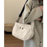 アイボリー | ショルダーバッグ 大容量 軽量 ナイロン | Miniministore