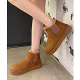 キャメル | ムートンブーツ ブーツ モカシン 冬靴 | Miniministore