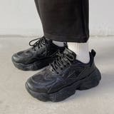 ブラック | ダッドスニーカー レディース 韓国 | Miniministore