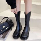 ブラック | ロングブーツ ブーツレディース 靴 | Miniministore