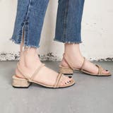 ベージュ | ストラップサンダル 2way 美脚 韓国 | SUNSHINE CLOSET