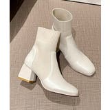 アイボリー | ショートブーツ レディース ブーティー | Miniministore