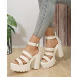 アイボリー | 厚底ハイヒール サンダル レディース夏 | SUNSHINE CLOSET