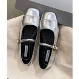 シルバー | パンプス レディース バレーシューズ | Miniministore