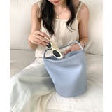 ライトブルー | バケットバッグ レディース 縦型 | Miniministore