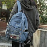 ブルーグレー | リュックサック 大容量 男女兼用 韓国風 | Miniministore