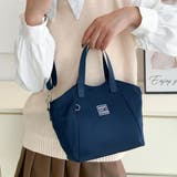 ネイビー | ハンドバッグ 2way 肩掛けカバン | Miniministore