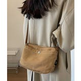 ダークベージュ | ショルダーバッグ キャンバス レディース | Miniministore