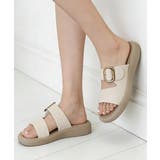 ライトベージュ | ミュールサンダル 厚底サンダル 美脚夏靴 | Miniministore