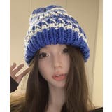 ロイヤルブルー | ニット帽 レディース 防寒帽子 韓国秋冬 | Miniministore