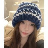 ネイビー | ニット帽 レディース 防寒帽子 韓国秋冬 | Miniministore