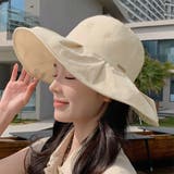 ベージュ | バケットハット サンバイザー レディース | Miniministore