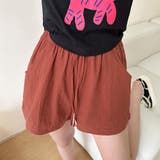 テラコッタ | ショートパンツ ハイウエスト美脚 韓国夏 | Miniministore