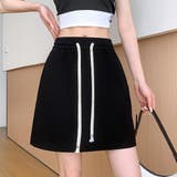 ブラック | ミニスカート ハイウエスト 韓国 夏 黒 | Miniministore