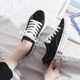 ブラック | スニーカー レディース キャンバススニーカー | Miniministore