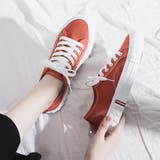 オレンジ | スニーカー レディース キャンバススニーカー | Miniministore