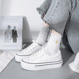 ホワイト | スニーカー レディース 厚底 | Miniministore