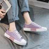 くすみパープル | スニーカー レディース オルチャン | Miniministore