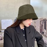 カーキ | バケットハット ボア スエード調 帽子 | Miniministore