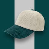 グリーン | 無地キャップ コーデュロイ レディース | SUNSHINE CLOSET