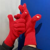 レッド | ホールタッチ ニットグローブ 全9色 | Miniministore