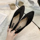 ブラック | パンプス レディース 靴 シューズ 浅口 | Miniministore
