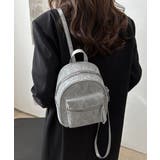 グレー | ミニリュックサック コンパクトバッグ 黒 | Miniministore