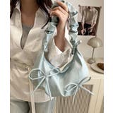 ブルー | ショルダーバッグ 3way リボンバッグ | SUNSHINE CLOSET